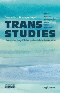 Buchtitel Trans Studies - Persson Perry Baumgartinger